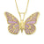 Handcrafted Butterfly Necklace - Evallys.com # #