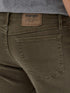 Wrangler Authentics Men's Classic 5-Pocket Relaxed Fit Flex Jean 38W x 29L Olive - Evallys.com # #