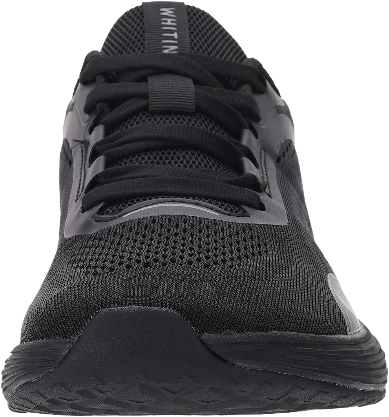 WHITIN Men's Zero Drop Running Shoes + Wide Toe Box 8.5 Wide Black - Evallys.com # #