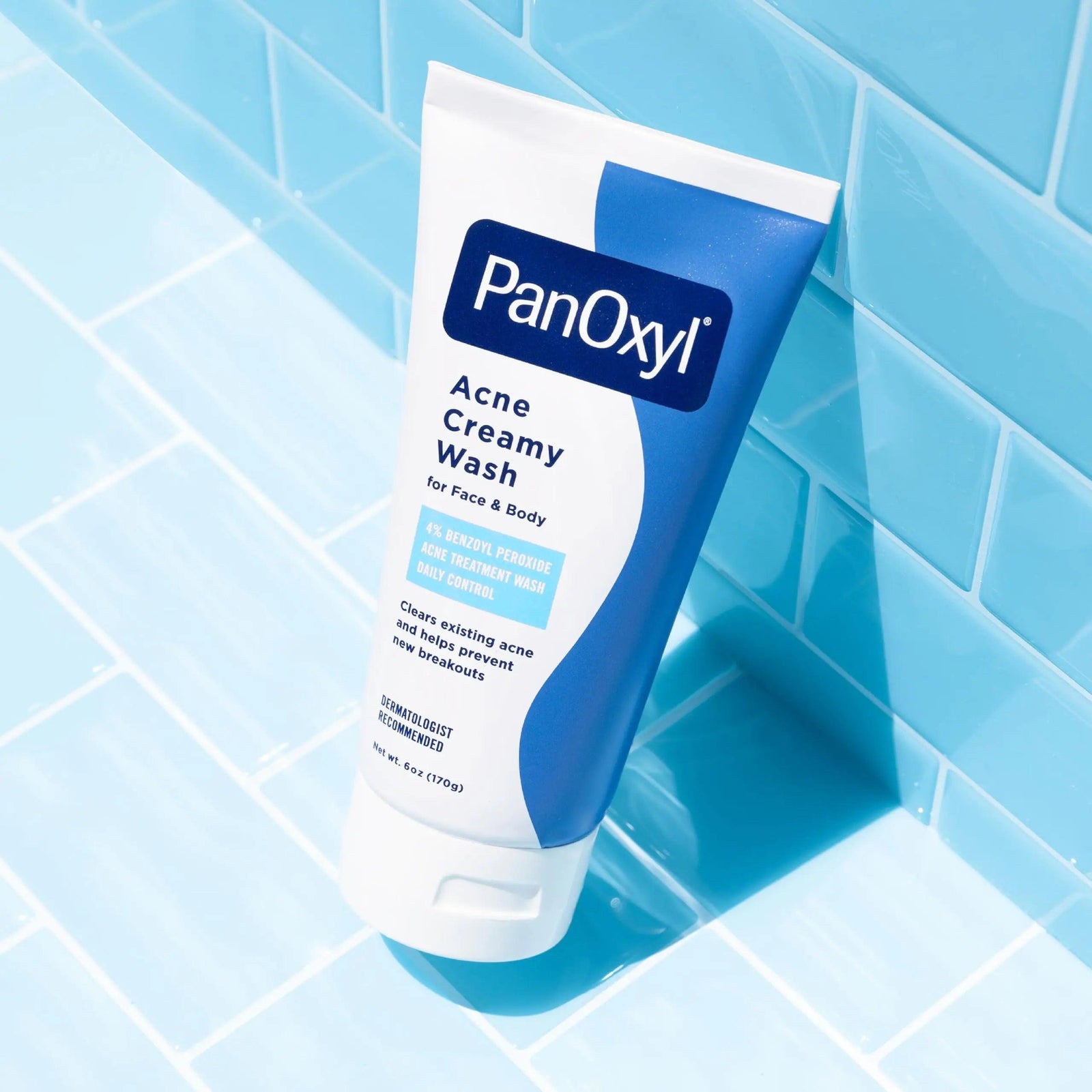 PanOxyl Antimicrobial Hydrating Acne Creamy Wash, 4% Benzoyl Peroxide, 6 Ounce Unscented 6 Ounce (Pack of 1) - Evallys.com