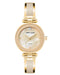 Anne Klein Women's Genuine Diamond Dial Bangle Watch Tan/Gold - Evallys.com # #