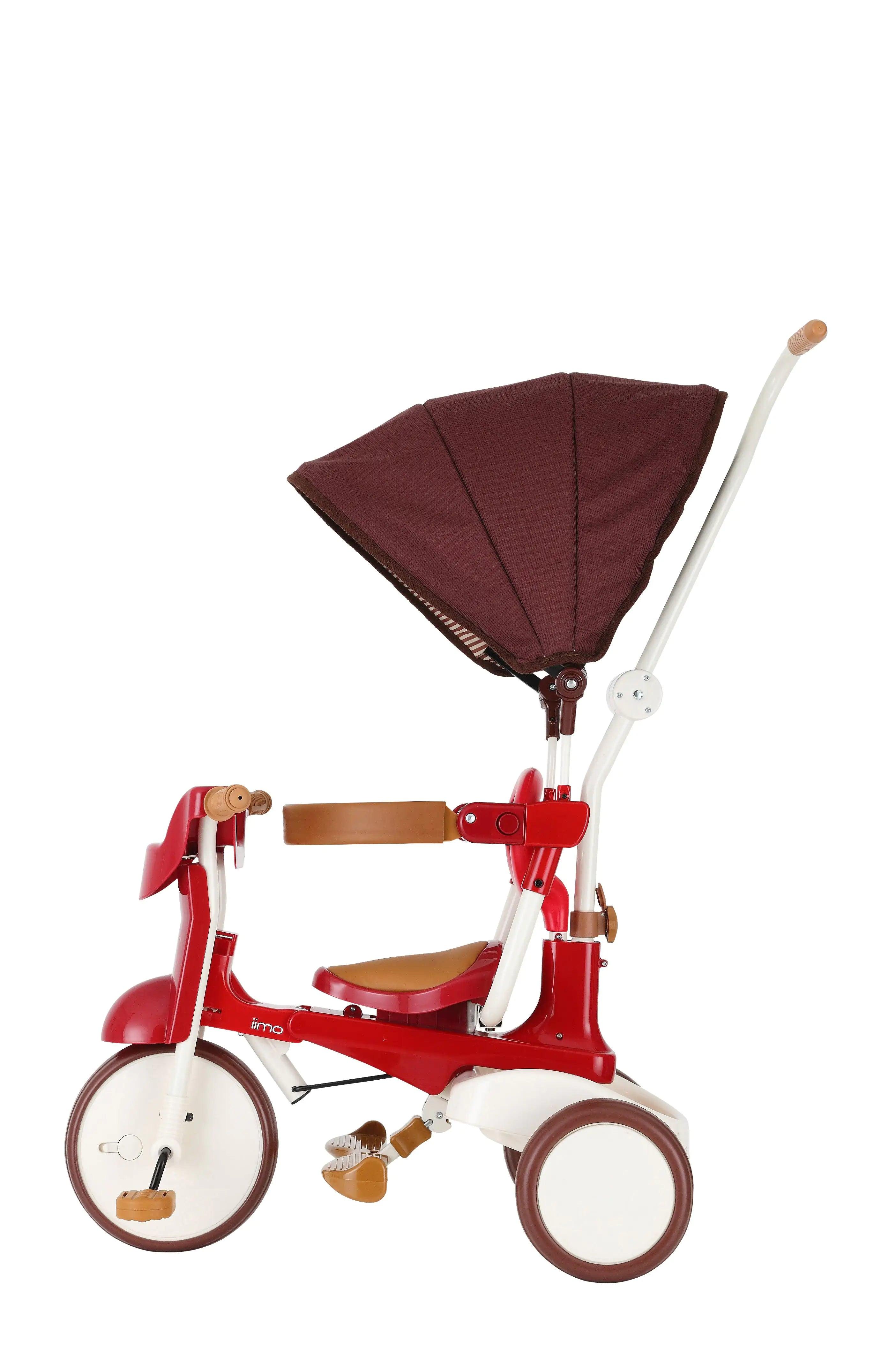 iimo 3-in-1 Foldable Tricycle with Canopy - Evallys.com # #