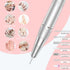 Portable Nail Drill Professional 35000 RPM, Rechargeable Electric Nail File Machine E File for Acrylic Nails Gel Polishing Removing, Cordless Efile with Bits Kit for Manicure Salon Home, Pink - Evallys.com # #