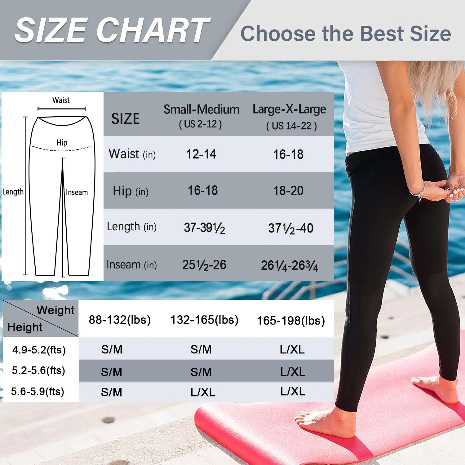 Soft Leggings for Women - High Waisted Tummy Control No See Through Workout Yoga Pants Sapphire Blue Large-X-Large - Evallys.com # #