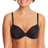 Maidenform Women's One Fab Fit Modern Demi Underwire T-Shirt Bra 34A Black - Evallys.com # #