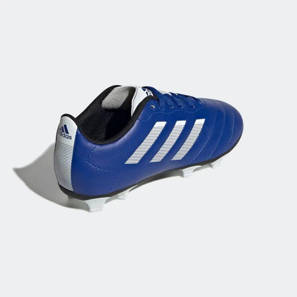 Adidas Unisex-Child Goletto VIII Firm Ground Soccer Shoe 11 Little Kid Team Royal Blue/White/Black - Evallys.com # #