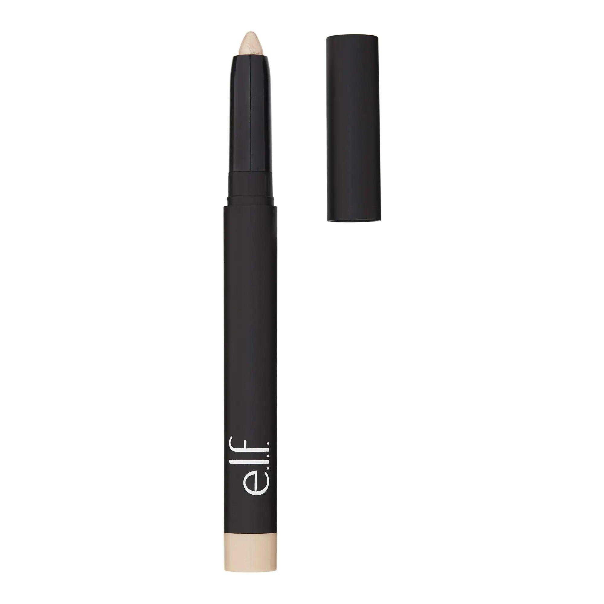 e.l.f. No Budge Shadow Stick, Smudge-Proof, Long Lasting, Creamy, Blends Effortlessly, Avoids Creasing, Perfect Pearl, All-Day Wear, 0.056 Oz 0.06 Ounce (Pack of 1) - Evallys.com # #