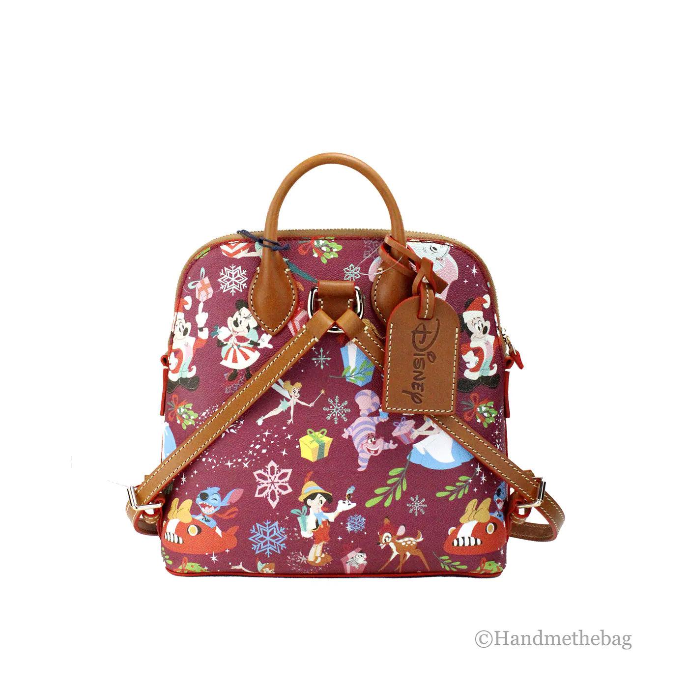 Dooney & Bourke Disney Classics Christmas Top Handle Backpack - Evallys.com # #