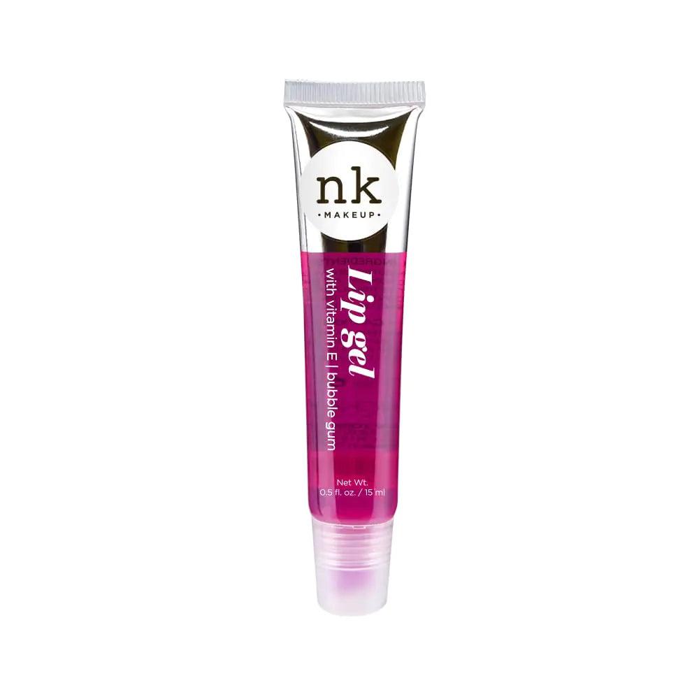 NICKA K NEW YORK VARIETY SET OF 5 NK Hydrating Lip Gel - Vitamin E (Clear, Rosehip Oil, Bubble Gum, Cherry, Strawberry) - Evallys.com # #