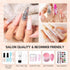 Makartt Gel Top Coat No Wipe Clear Gloss Shine Finish Soak Off Gel Top Coat Long Lasting LED Nail Lamp Gel for Gel Nail Polish Acrylic Nails Dip Powder Salon Quality Nail Art Manicure Gift 15ml Top Coat 15ML - Evallys.com # #