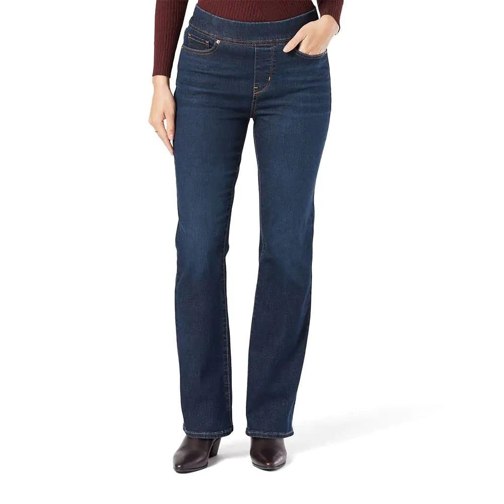 Signature by Levi Strauss & Co. Gold Women's Totally Shaping Pull-on Bootcut (Also Available in Plus Size) 16 Short Point Bonita 5d - Evallys.com # #