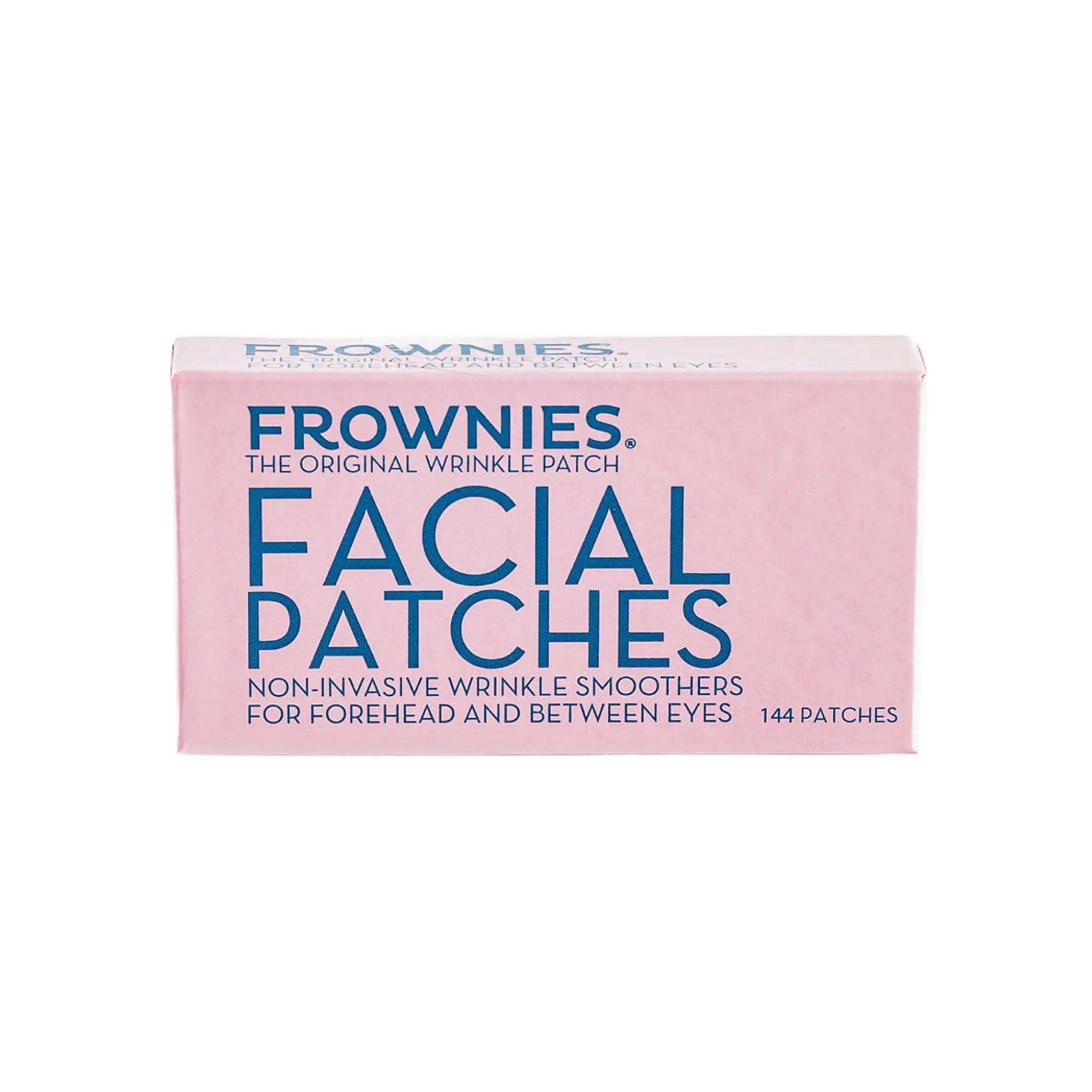 FROWNIES Forehead and Between the Eyes Wrinkle Patches - Hypoallergenic Facial Patches to Smooth & Soften Forehead Wrinkles & Eleven Lines - For Overnight Use, 144 Patches - Evallys.com # #