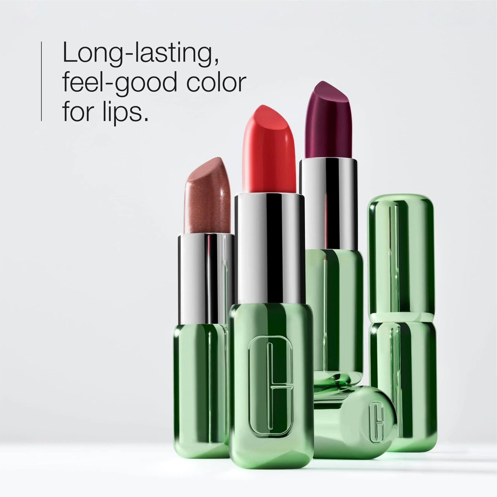 Clinique Pop Long Lasting Lipstick | Satin, Matte + Shine, Cola Pop BC Cola Pop - Satin - Evallys.com # #