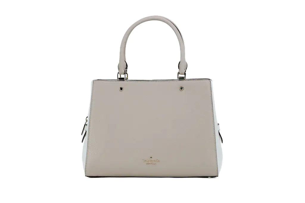 Kate Spade Leila Medium Light Sand Triple Compartment Satchel - Evallys.com # #