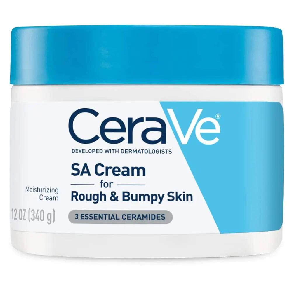 CeraVe Moisturizing Cream with Salicylic Acid | Exfoliating Body Cream with Lactic Acid, Hyaluronic Acid, Niacinamide, and Ceramides | Fragrance Free & Allergy Tested | 12 Ounce 12 Ounce (Pack of 1) - Evallys.com # #