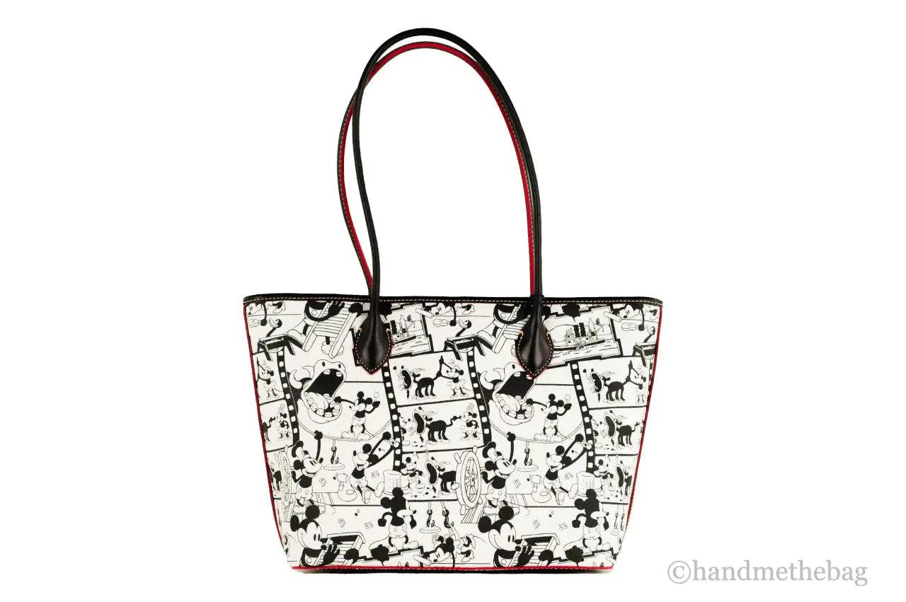 Dooney & Bourke Mickey Mouse Steamboat Willie Medium Tote - Evallys.com # #