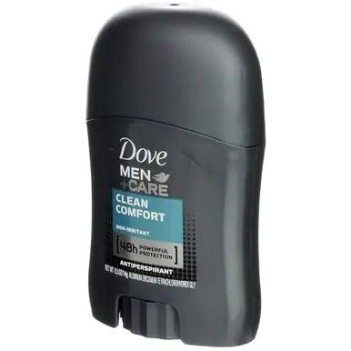 DOVE MEN + CARE Antiperspirant Deodorant Stick Clean Comfort 48-Hour Sweat & Odor Protection Antiperspirant for Men With 1/4 Moisturizing Cream 0.5 oz (Packaging May Vary) - Evallys.com # #