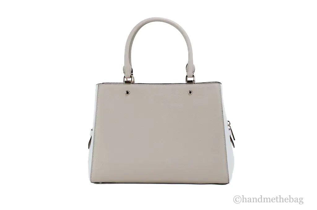 Kate Spade Leila Medium Light Sand Triple Compartment Satchel - Evallys.com # #