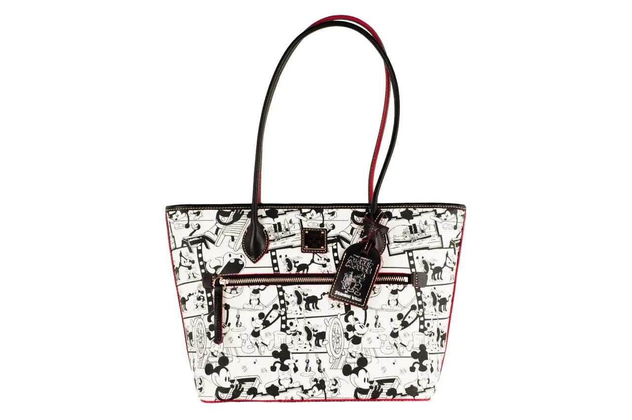 Dooney & Bourke Mickey Mouse Steamboat Willie Medium Tote - Evallys.com # #