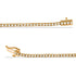 10K Yellow Gold Plated .925 Sterling Silver 2.0 Cttw Champagne Diamond Tennis 7" Bracelet (Champagne Color, I3 Clarity) - Evallys.com # #