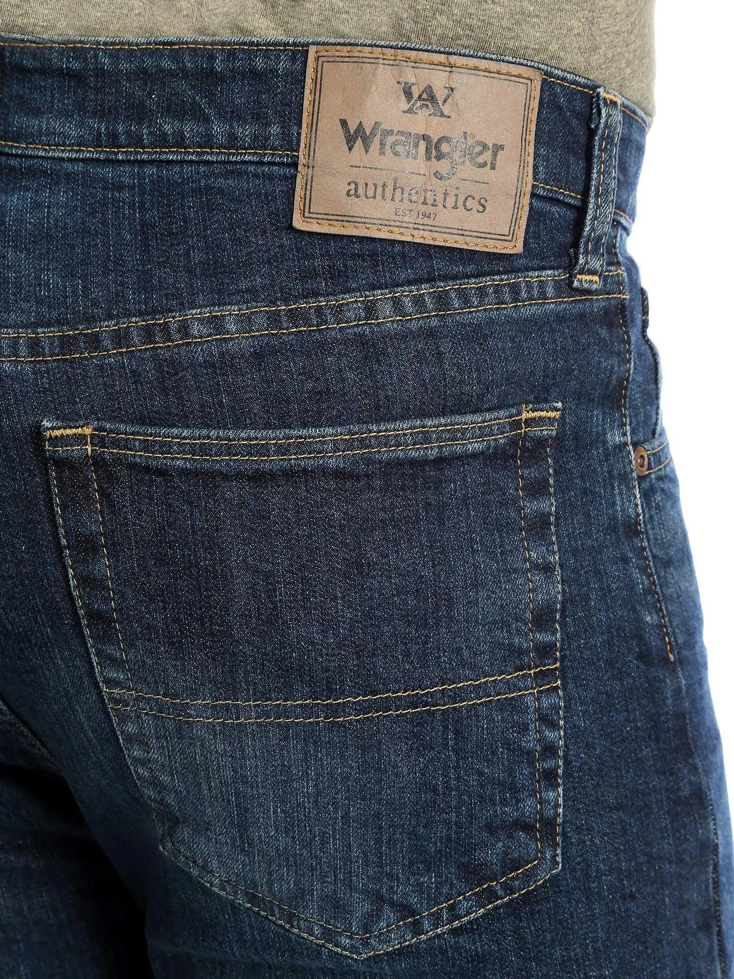 Wrangler Authentics mens Comfort Flex Waistband Shorts 36 Flex Dark - Evallys.com # #