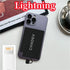 Power Bank For iPhone 5MM Ultra Thin 5000mAh Portable Fast Charging External Battery Built In Cable For Samsung iPhone XIAOMI - Evallys.com