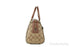 Coach (F83607) Rowan Khaki Saddle Leather Medium Satchel Crossbody Bag Handbag - Evallys.com # #