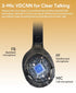 QCY H3 ANC Wireless Headphones Bluetooth 5.4 Hi - Res Audio Over Ear Headset 43dB Hybrid Active Noise Cancellation Earphones 60H - Evallys.com