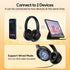 QCY H3 ANC Wireless Headphones Bluetooth 5.4 Hi - Res Audio Over Ear Headset 43dB Hybrid Active Noise Cancellation Earphones 60H - Evallys.com