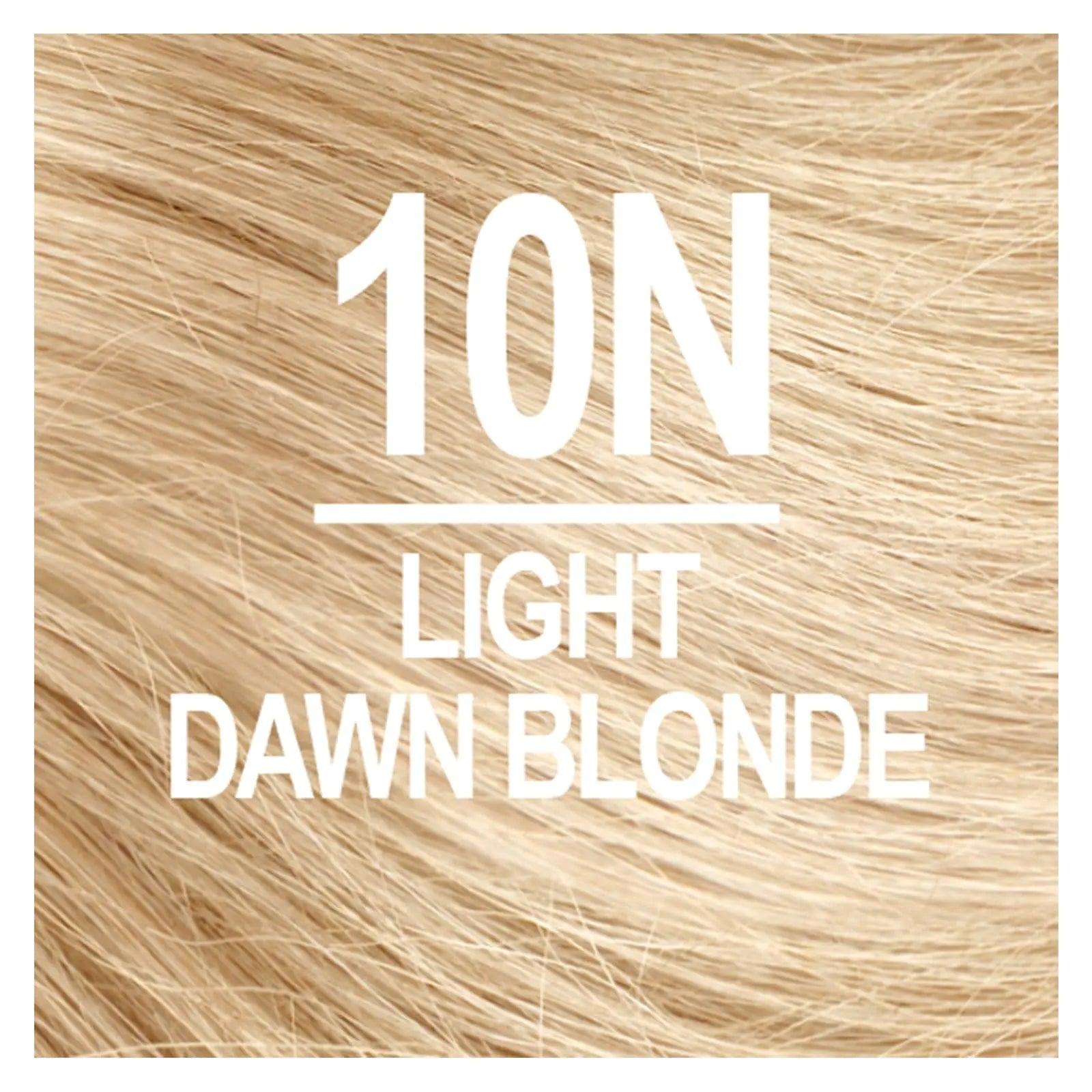 Naturtint Permanent Hair Color 10N Light Dawn Blonde (Pack of 6), Ammonia Free, Vegan, Cruelty Free, up to 100% Gray Coverage, Long Lasting Results - Evallys.com # #