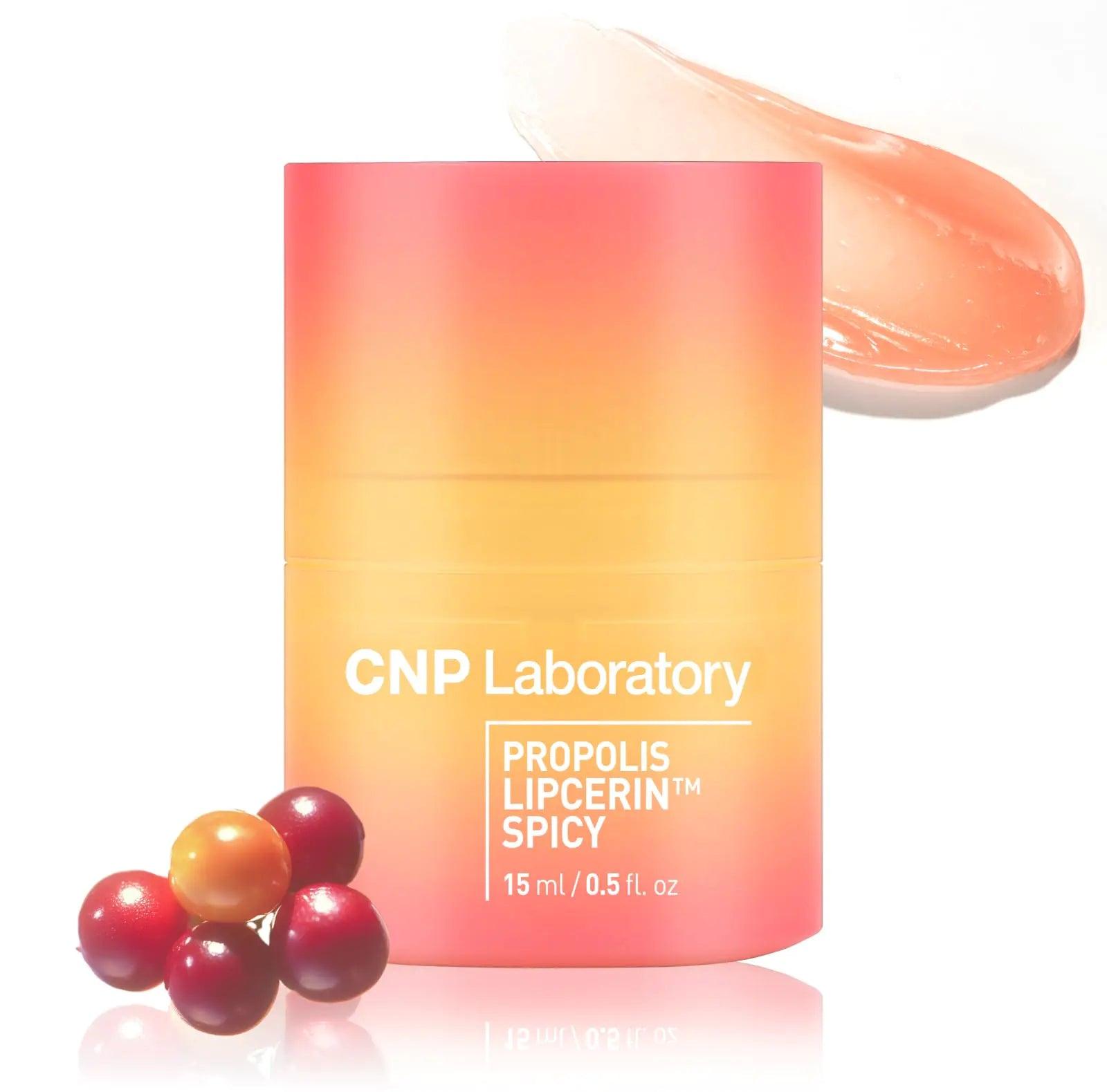 CNP Honey Lip Mask Mojito (0.5 fl.oz) - Propolis Lipcerin™ Lime Flavor Lip Butter, Hydrating Overnight Manuka Lip Plumper & Balm, 12hrs Long-lasting Moisture, Gentle Exfoliation, Korean Skin Care - Evallys.com # #