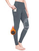 BALEAF Women's Fleece Lined Leggings Thermal Warm Winter Tights High Waisted Yoga Pants Cold Weather with Pockets Water Resistant Medium Gray - Evallys.com