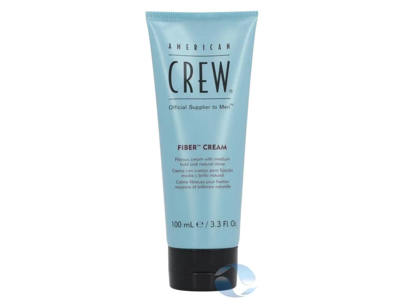 American Crew Men's Fiber Cream, Like Hair Gel with Medium Hold & Natural Shine, 3.3 Fl Oz - Evallys.com # #