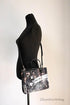 Marc Jacobs Mini Black Splatter Paint Nylon Crossbody Tote - Evallys.com # #