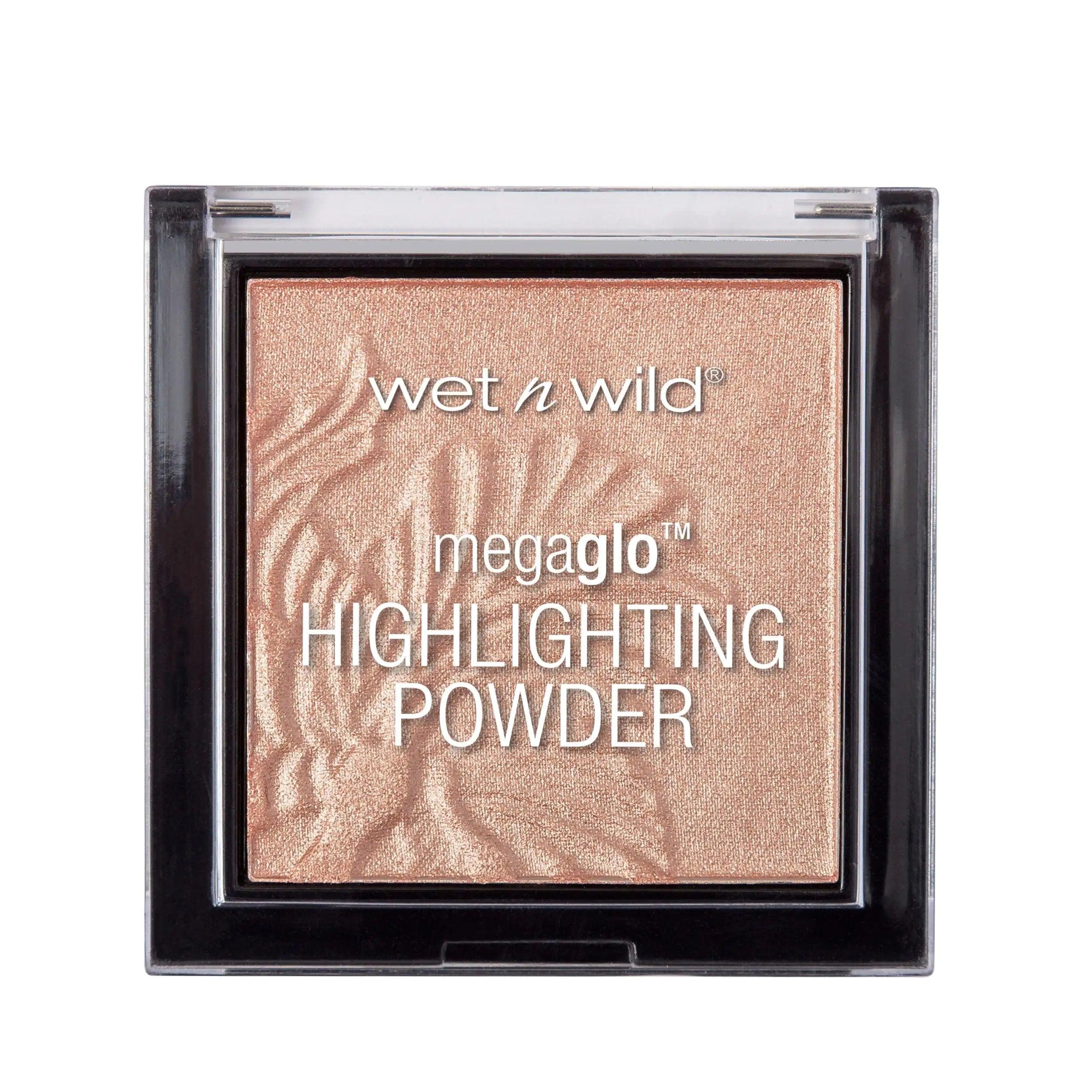 wet n wild MegaGlo Highlighting Powder Warm Gold Golden Flower Crown - Evallys.com # #