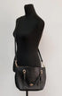 Coach Kacey Black Leather Top Zip Satchel Crossbody Bag - Evallys.com # #