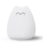 Colorful Cat LED Silicone Night Light - Evallys.com # #