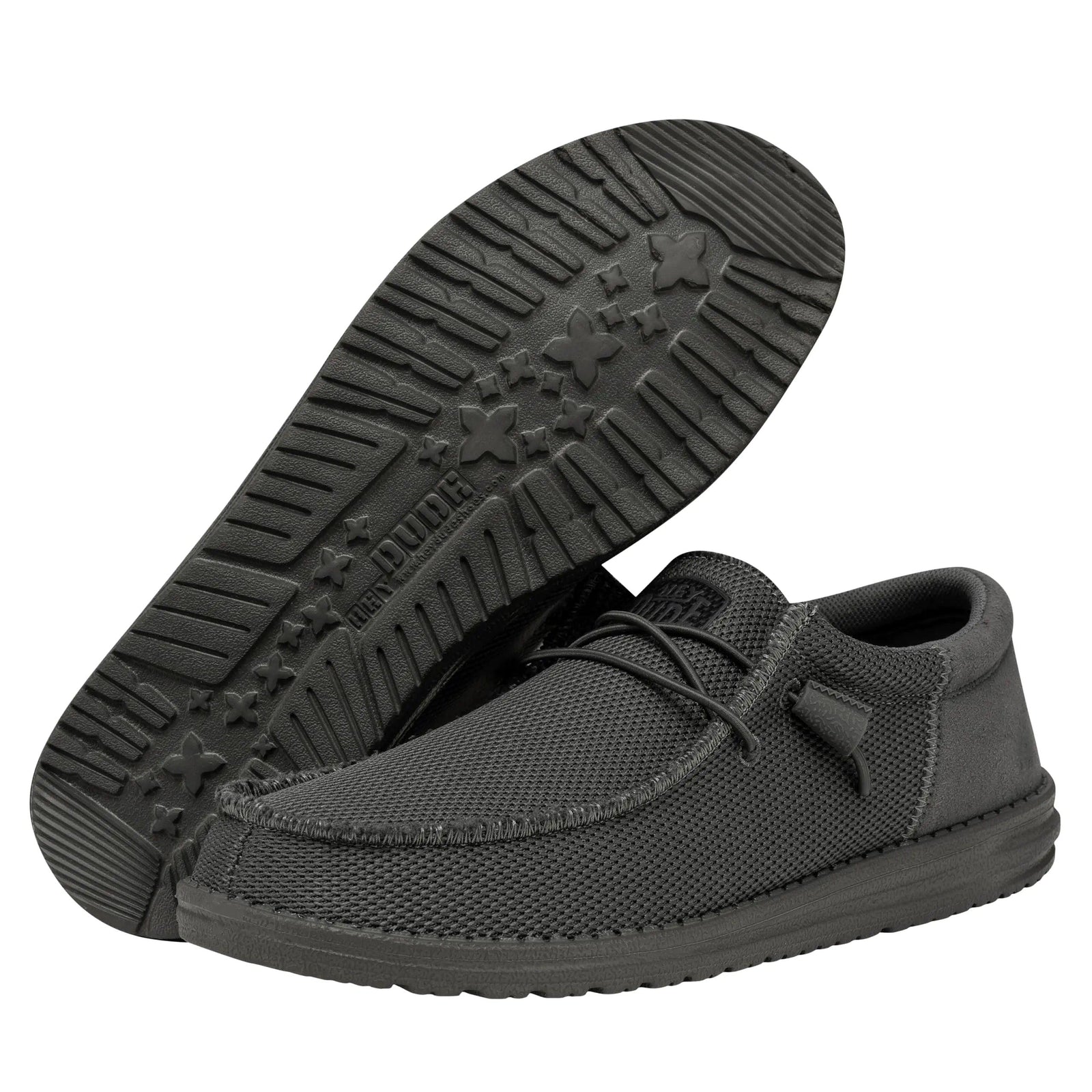 Hey Dude Men's Wally Funk Mono | Men's Shoes | Men Slip-on Loafers | Comfortable & Light-Weight 5 Alloy - Evallys.com # #