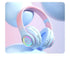 RGB Bluetooth Wireless Headphones For Girls Children's Headset with Microphone Support SD Card HIFi Stereo Gaming Earphone - Evallys.com