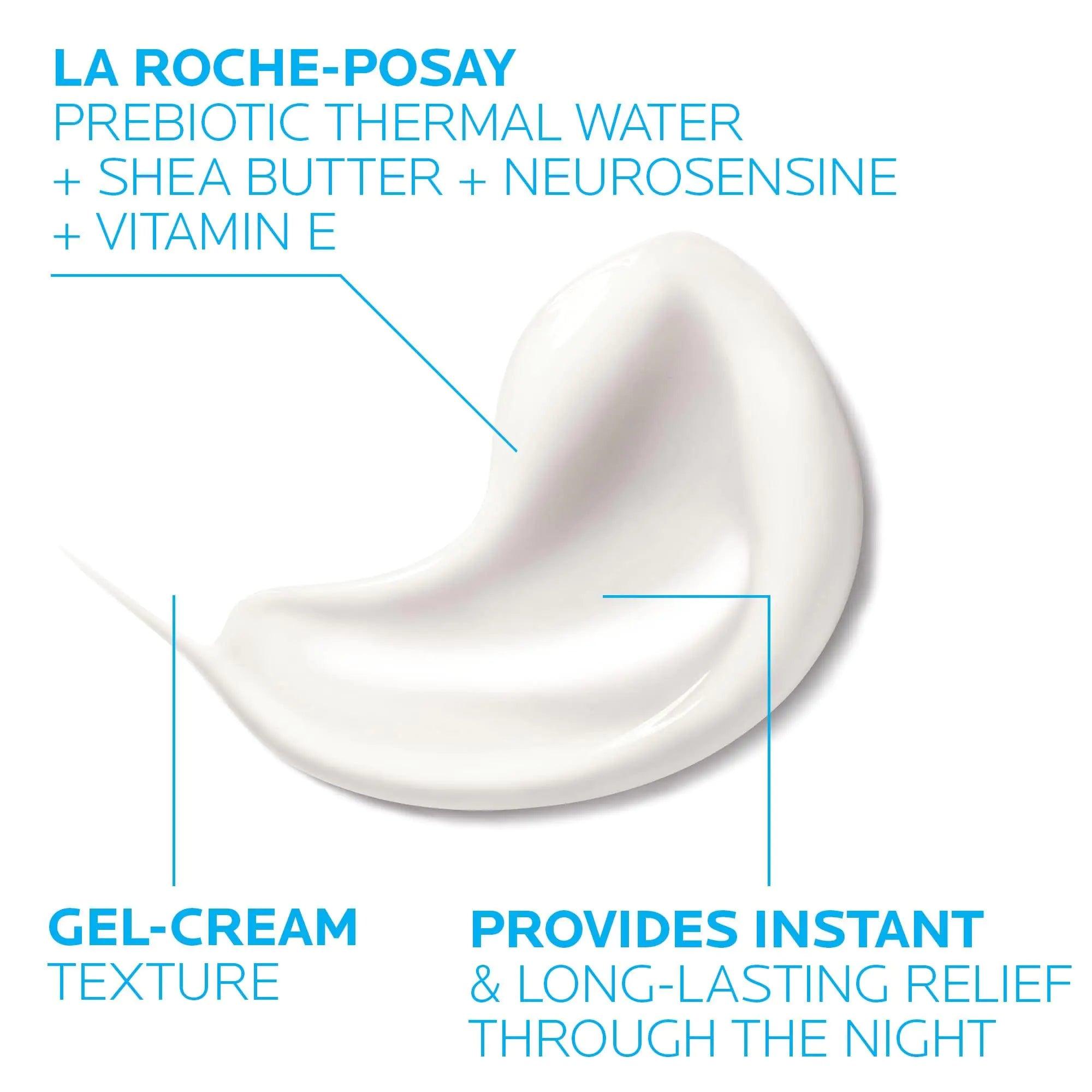 La Roche-Posay Toleriane Dermallergo Night Cream for Face Intense Soothing Moisturizer with Vitamin E, Allergy Tested, for Sensitive Skin, Formerly Toleriane Ultra Night - Evallys.com # #