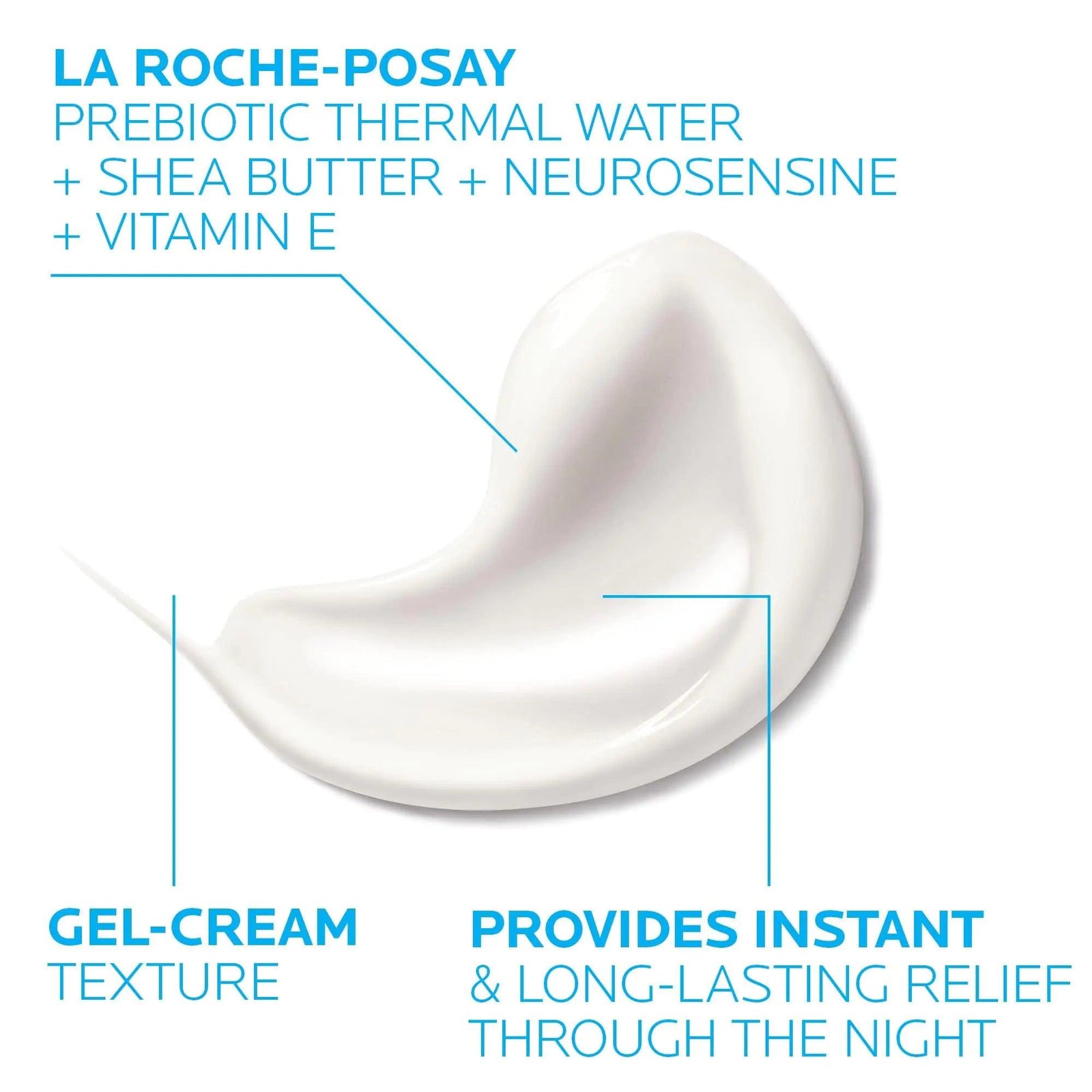 La Roche-Posay Toleriane Dermallergo Night Cream for Face Intense Soothing Moisturizer with Vitamin E, Allergy Tested, for Sensitive Skin, Formerly Toleriane Ultra Night - Evallys.com # #