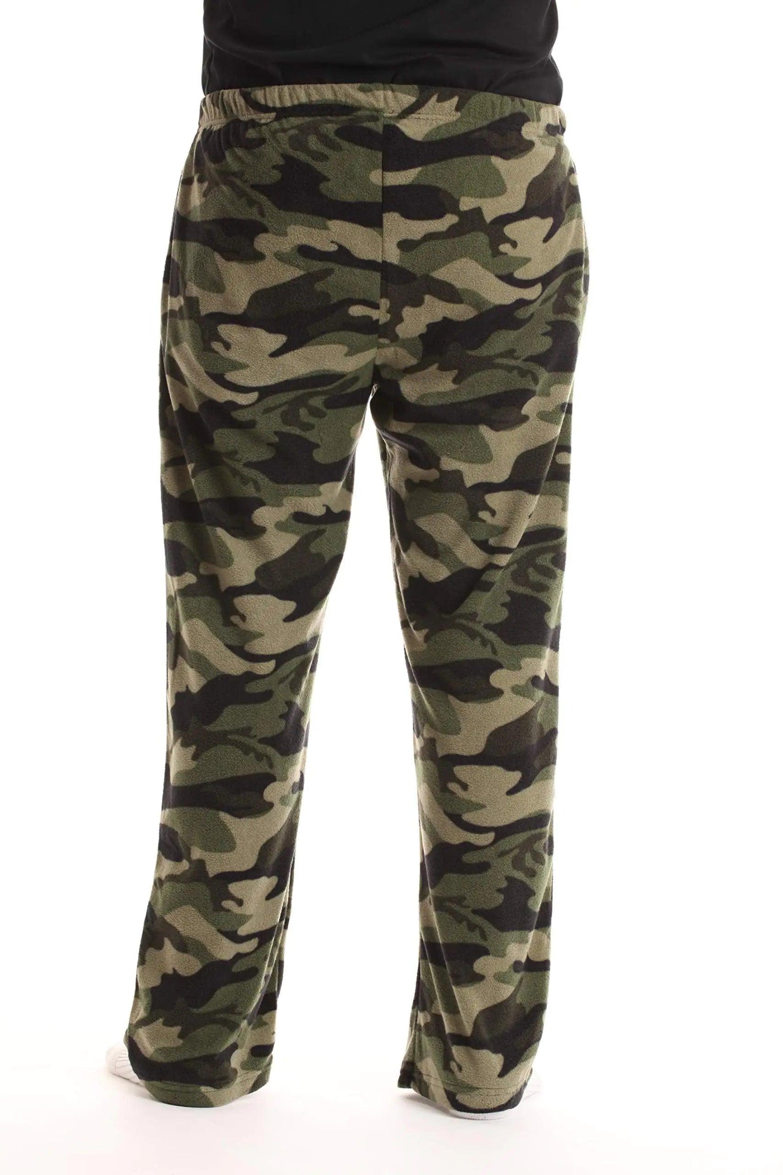 #followme Microfleece Men’s Fleece Pajama Pants X-Large Camouflage Green - Evallys.com # #