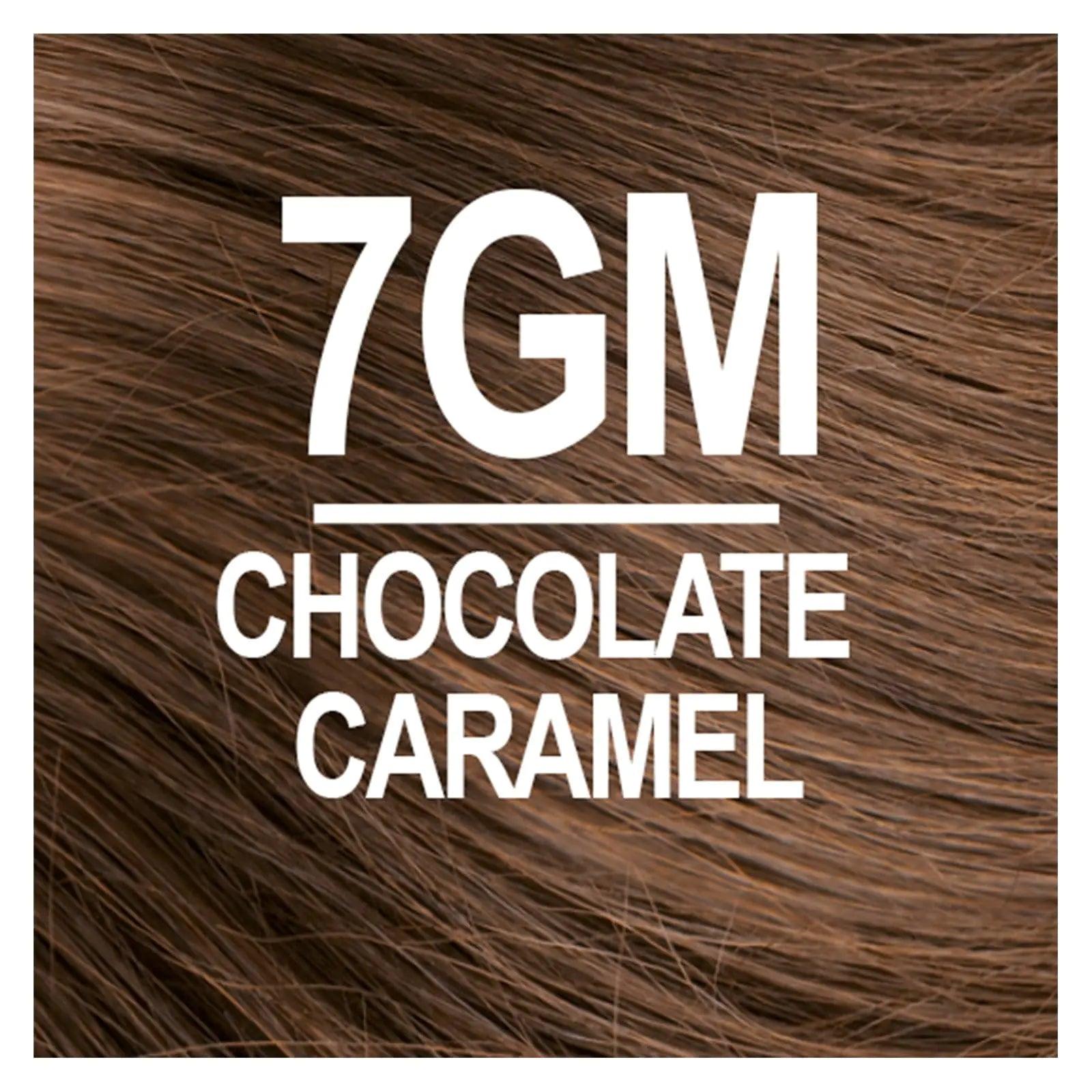 Naturtint Permanent Hair Color 7GM Chocolate Caramel (Pack of 6), Ammonia Free, Vegan, Cruelty Free, up to 100% Gray Coverage, Long Lasting Results (Packaging may vary) - Evallys.com # #