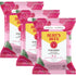 Burt's Bees Rose Water Face Wipes, for All Skin Types, Hydrating Micellar Makeup Remover & Facial Cleansing Towelettes, 30 Ct (3-Pack) 30 Count (Pack of 3) - Evallys.com # #