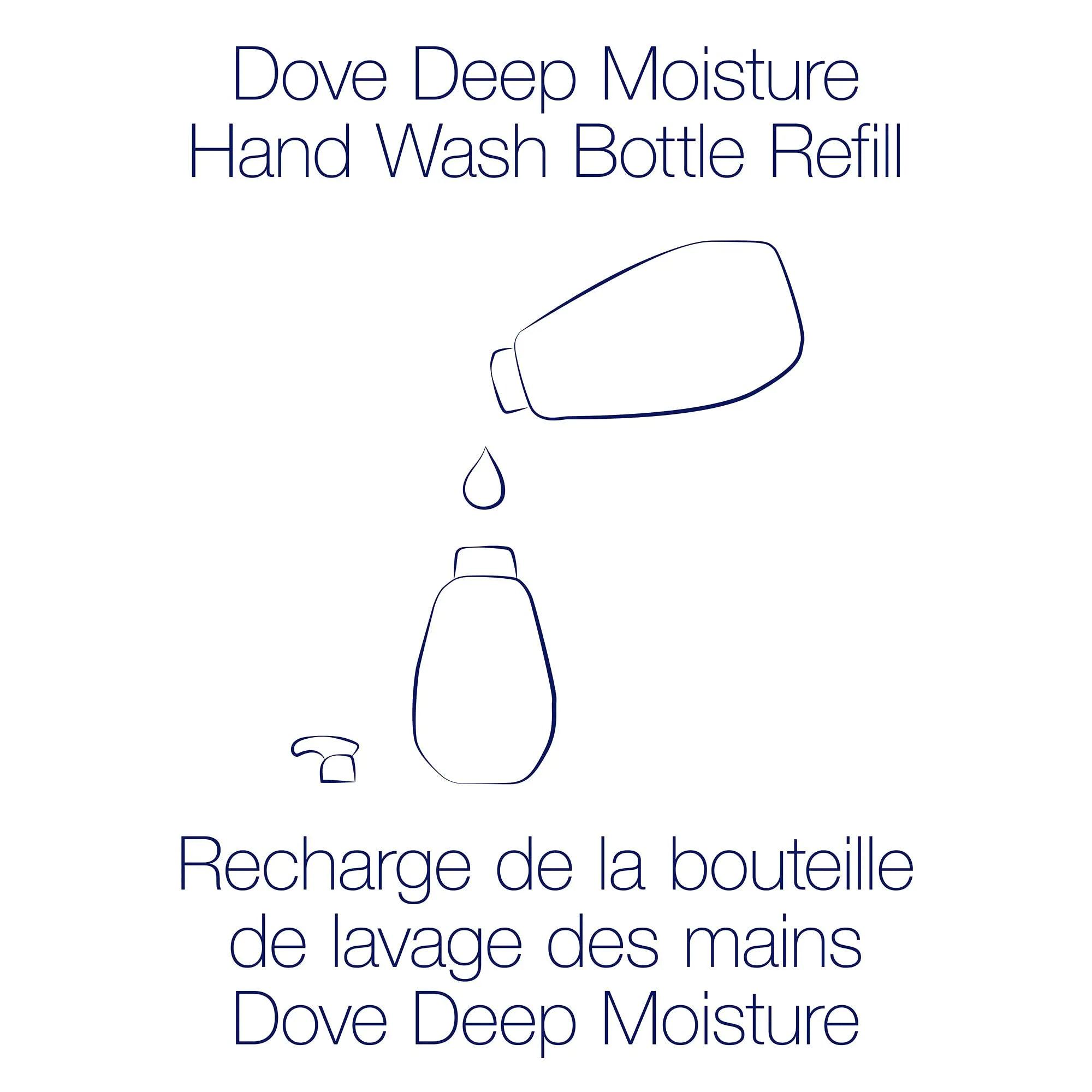 Dove Advanced Care Hand Wash Deep Moisture Pack of 3 for Soft, Smooth Skin More Moisturizers Than The Leading Ordinary Hand Soap, 34 oz 1 Count (Pack of 3) - Evallys.com # #