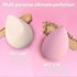 Makeup Sponge Set Foonbe Blender Sponges 7 Pcs for Liquid, Cream, and Powder, Latex Free Makeup Sponges with 1 Mini Beauty Sponge, Multi-colored Sponges for Makeup Application, Pink Gifts - Evallys.com # #