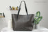 Coach (5696) Brown Black Signature Coated Canvas City Tote Shoulder Bag Handbag - Evallys.com # #