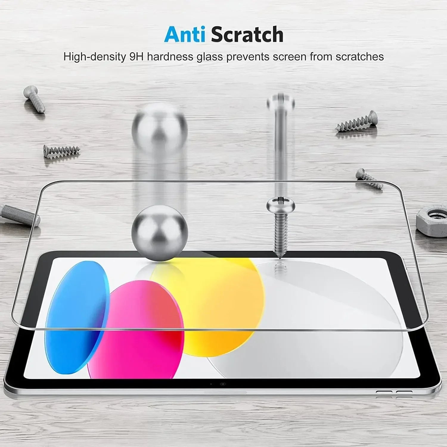Screen Protector for iPad iPad 10th iPad Pro 2022 iPad 9.7 Air 5 2 3 4 10.9 10.5 2021 Pro 11 12.9 Mini 6 5, Tempered Glass Film - Evallys.com
