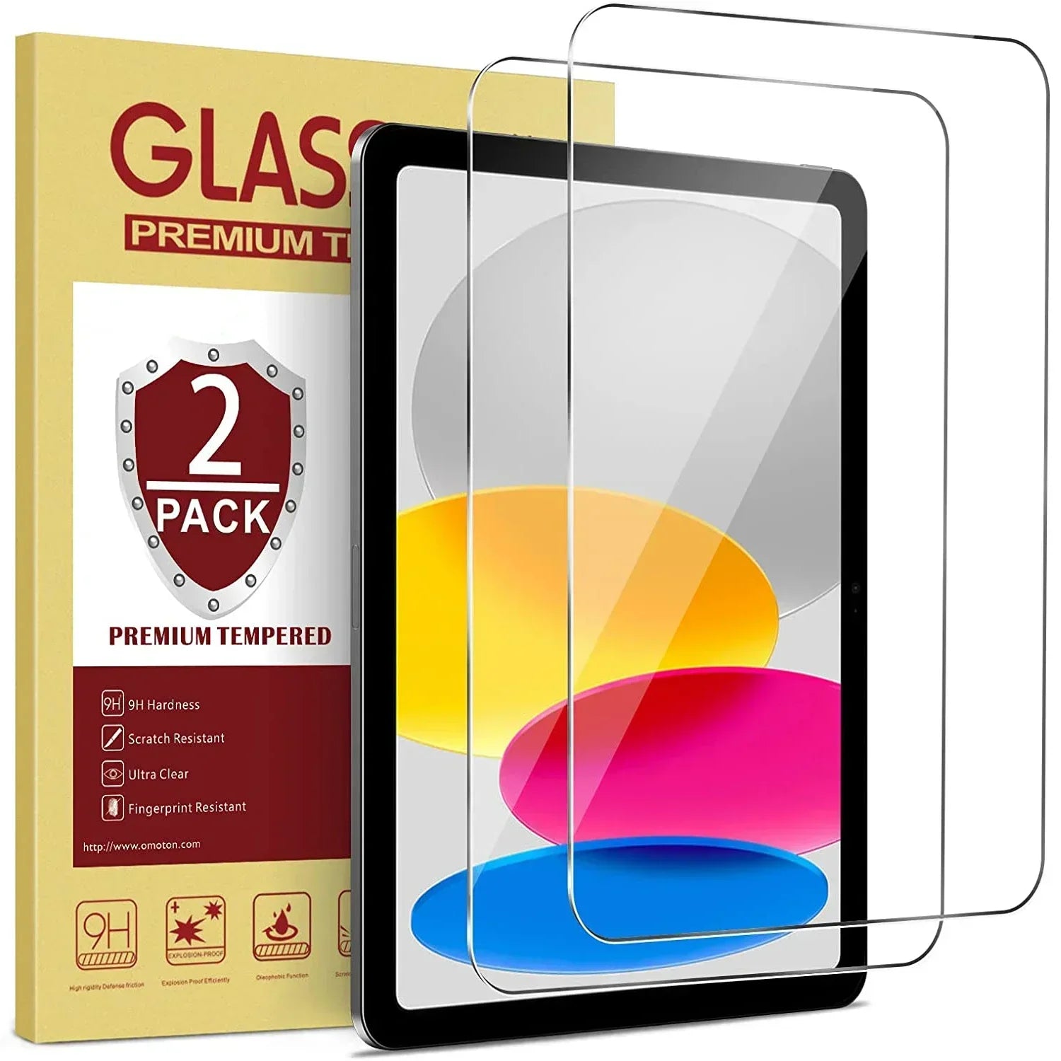 Screen Protector for iPad iPad 10th iPad Pro 2022 iPad 9.7 Air 5 2 3 4 10.9 10.5 2021 Pro 11 12.9 Mini 6 5, Tempered Glass Film - Evallys.com