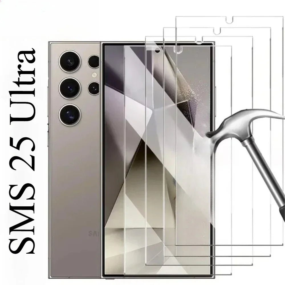 Screen Protectors For SMS 25 Ultra Original Mobile phone 7.3inch HD Android 14 Smartphone Tempered Glass Film For 5G Cell Phones - Evallys.com